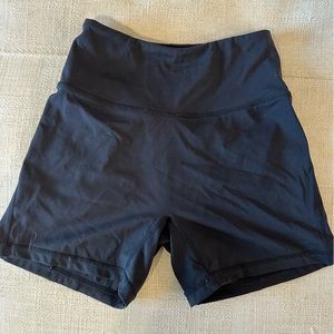 Alphalete black gym shorts